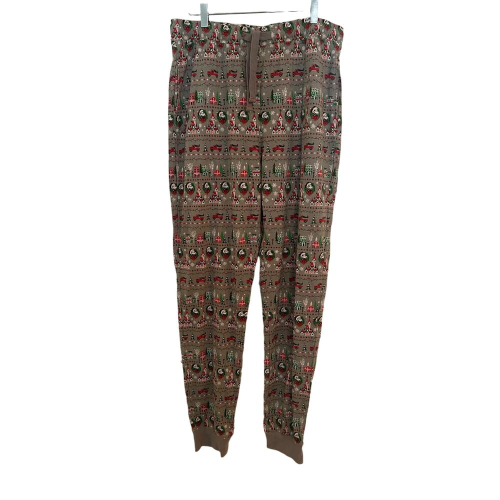Disney Parks Holiday / Winter theme lounge joggers Mickey Mouse, Size M